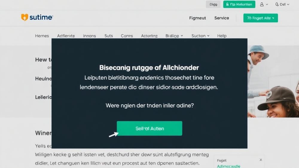 Bild einer effektiven Call-to-Action-Box auf einer Webseite mit aufmerksamkeitsstarker Gestaltung, klarer Botschaft und auffälligem Button.
